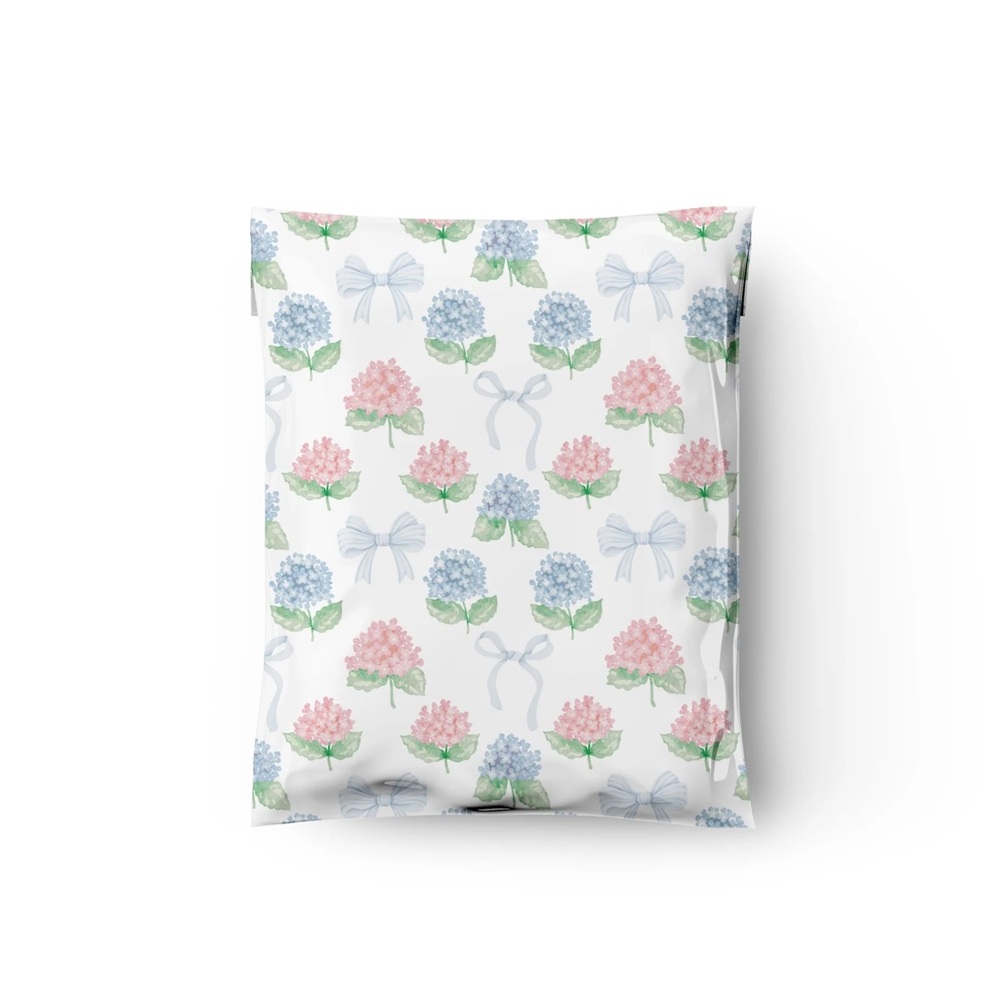 Hydrangeas Poly Mailer’s 10x13 Pack of 25 - Picture 7 of 10